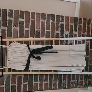 Biege dress with belt